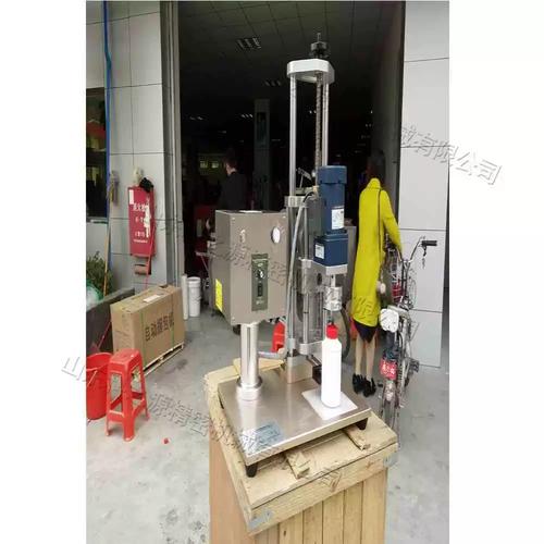 台式动日化用品旋盖机326捷数控洗精喷头洁拧盖机全自便锁盖机